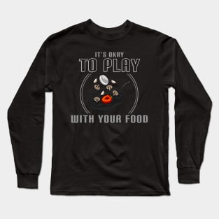 Pan with Vegetables Long Sleeve T-Shirt